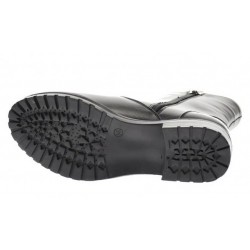 Oferta 35 36 40 41 Ghete dama imblanite din piele naturala cu fermoar LMVS51CR