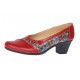 Marimea 37 Pantofi dama eleganti din piele naturala Rosu Color LMVSP26XR