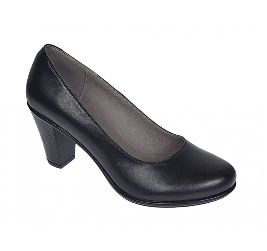 Marimi 36, 40 Pantofi dama eleganti din piele naturala toc 7 cm 236NP
