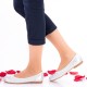 OFERTA marimea 36 - Balerini dama, model casual din piele naturala, argintii - LNA248 OFERTA marimea 36 - Balerini dama, model casual din piele naturala, argintii - LNA248
