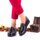 Oferta marimea 36 - Pantofi dama negri, casual din piele naturala LNA270NP Oferta marimea 36 - Pantofi dama negri, casual din piele naturala LNA270NP