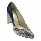 Marimea 36 - Pantofi dama eleganti din piele naturala bleumarin toc 9 cm LNAA8BOXCOLOR