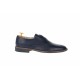 Oferta marimea 39, 41, 44, Pantofi barbati casual, eleganti din piele naturala bleumarin inchis, LNIC184BLBOX