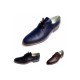 Oferta marimea 39, 41, 44, Pantofi barbati casual, eleganti din piele naturala bleumarin inchis, LNIC184BLBOX