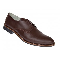 Marimea 40 Pantofi barbati, casual din piele naturala maro -  LNIC184MBOX