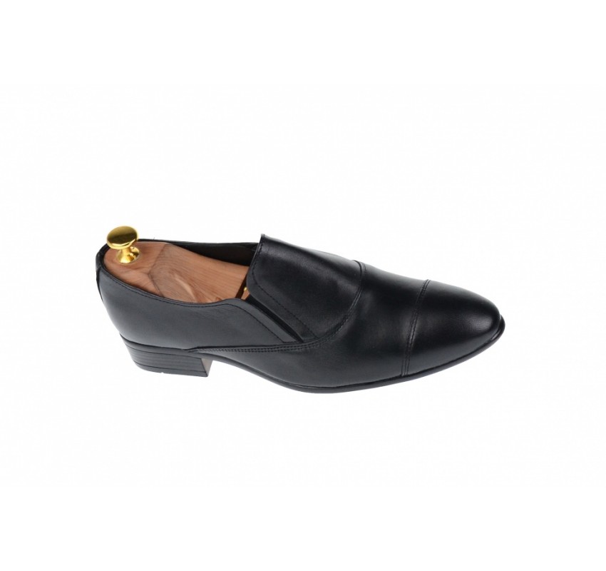 oferta marimea 40, Pantofi barbati cu elastic, eleganti din piele naturala, LNIC210EL