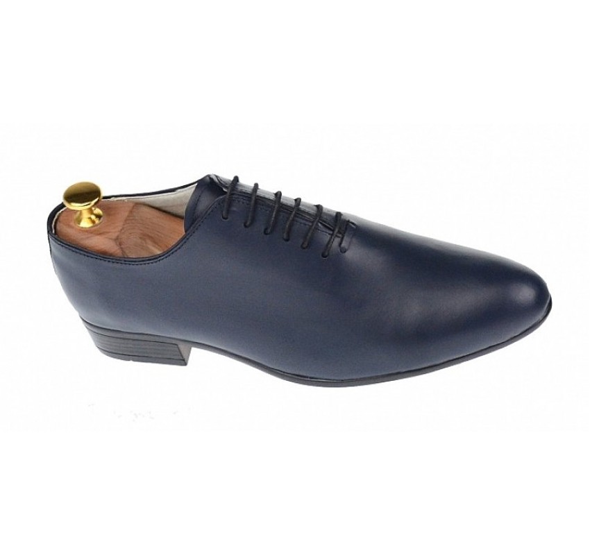 Oferta marimea 40 -Pantofi barbati eleganti din piele naturala de culoare bleumarin inchis LNIC5BLMBOX