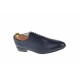 Oferta marimea 41, Pantofi barbati eleganti din piele naturala de culoare bleumarin inchis LNIC5BLPR