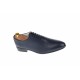 Oferta marimea 39, 41 - Pantofi barbati eleganti din piele naturala de culoare bleumarin inchis - LNIC5BLPR