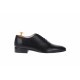 Oferta marimea 41- Pantofi barbati office, eleganti din piele naturala de culoare neagra LNIC5NPR