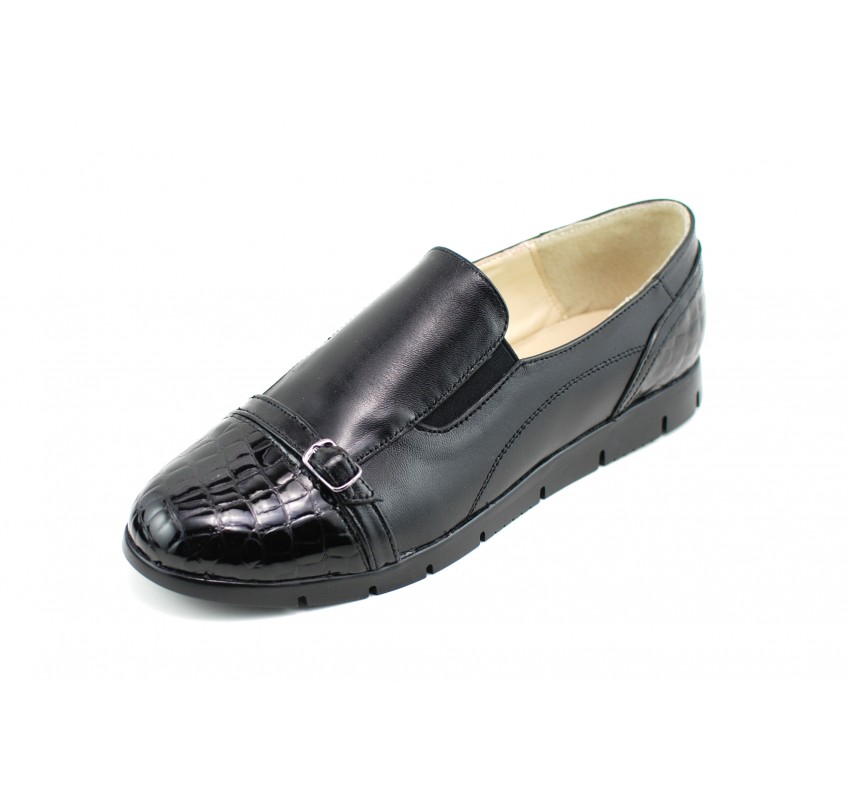 Oferta marimea 37, 38 - Pantofi dama casual din piele naturala, foarte comozi - LP103CRN