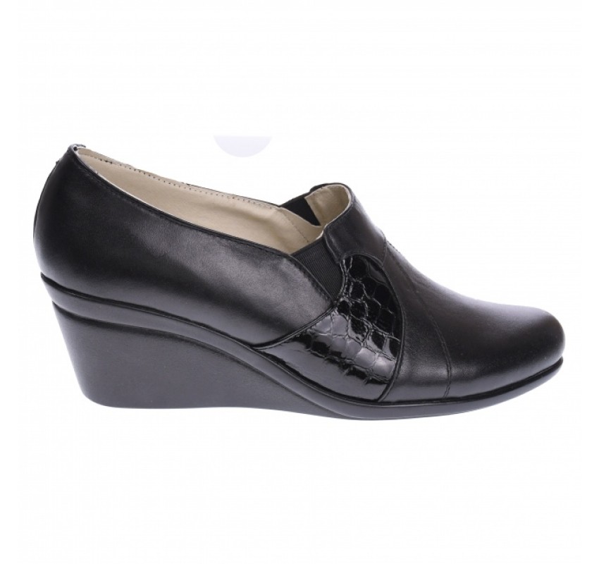 Oferta marimea 40 -Pantofi dama casual, piele naturala, Made in Romania, LP15N
