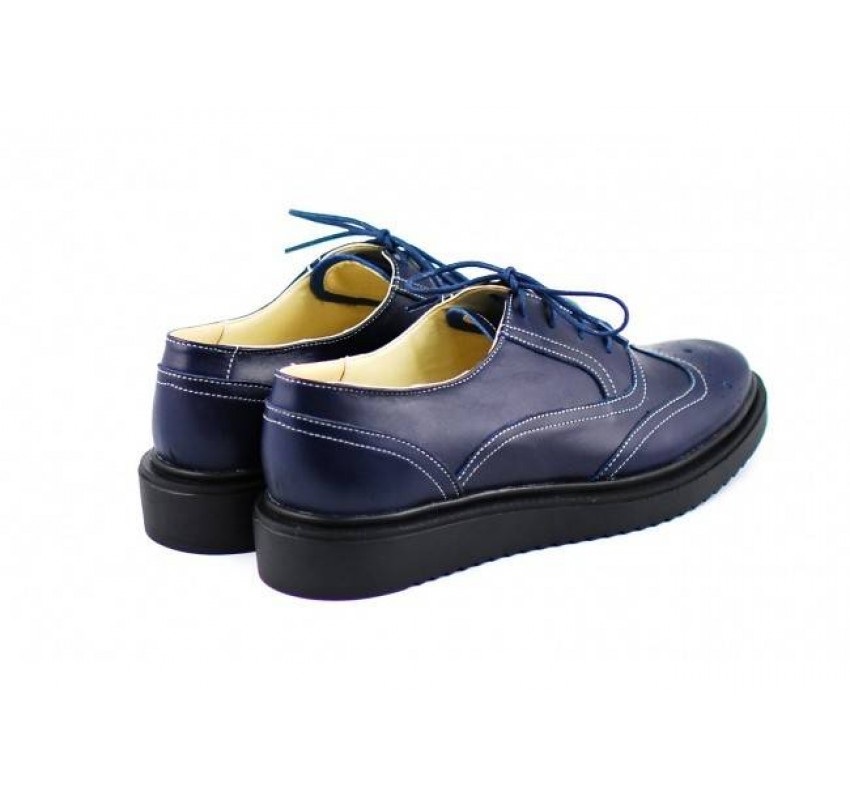 Oferta marimea 35, 38 - Pantofi dama casual din piele naturala bleumarin - LP29BLM Oferta marimea 35, 38 - Pantofi dama casual din piele naturala bleumarin - LP29BLM
