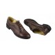 Oferta marimea 37- Pantofi dama maro casual din piele naturala Cod LP29M