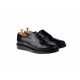 OFERTA marimea 37 - Pantofi dama, negri, casual, din piele naturala, talpi ortopedice -  LP29NORTO
