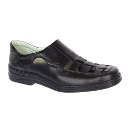 Pantofi de vara barbati - Model decupat din piele naturala Marimea 40, 46