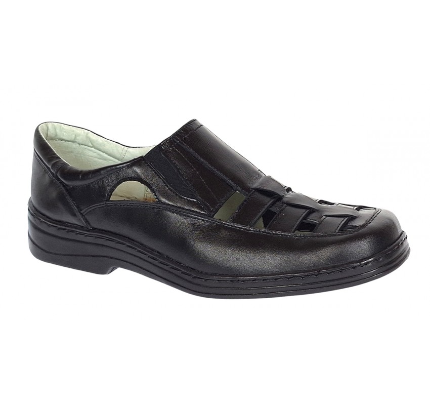 Pantofi de vara barbati - Model decupat din piele naturala Marimea 40, 46 Pantofi de vara barbati - Model decupat din piele naturala Marimea 40, 46