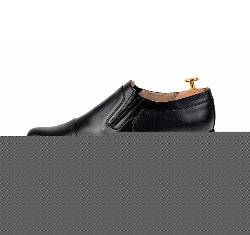 Marimea 41 Pantofi barbati eleganti din piele naturala fara siret LP33NEL