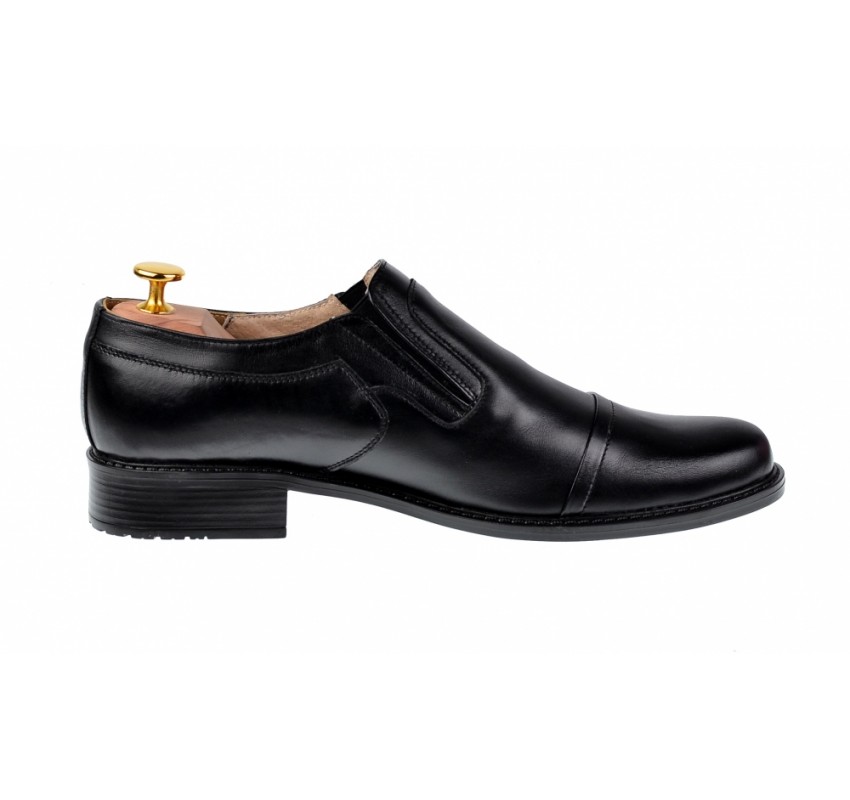 Marimea 41 Pantofi barbati eleganti din piele naturala fara siret LP33NEL