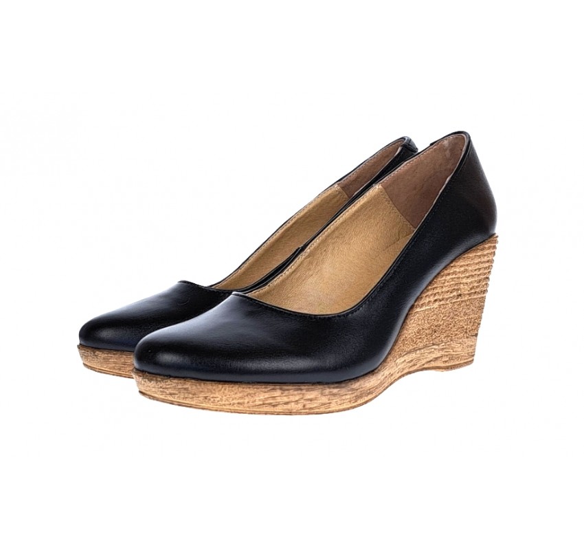 Oferta Pantofi dama casual din piele naturala box MARA LP3550N