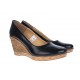 OFERTA  marimea  36, 41  - Pantofi dama, casual, din piele naturala box, platforme de 7 cm - MARA LP3550N
