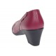 Marimea 39 Pantofi dama eleganti piele naturala grena LP36XGR
