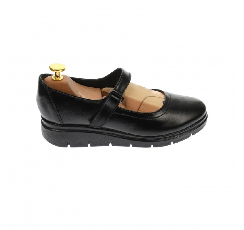 OFERTA marimea 35, 36, 40 - Pantofi dama, cu talpa ortopedica din piele naturala, negru - LP38N OFERTA marimea 35, 36, 40 - Pantofi dama, cu talpa ortopedica din piele naturala, negru - LP38N