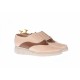 OFERTA! Marimea 36, Pantofi dama casual, din piele naturala Bej, LP40BB