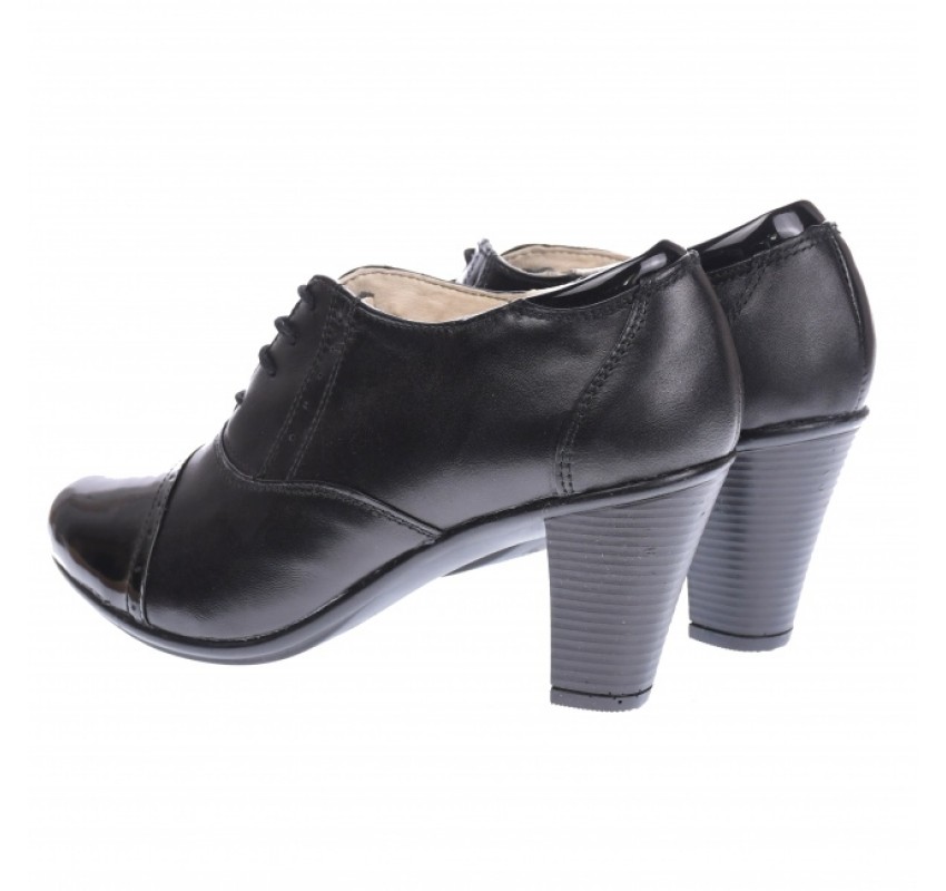 Oferta marimea 37 - Pantofi dama casual, piele naturala, Made in Romania, LP46SLN