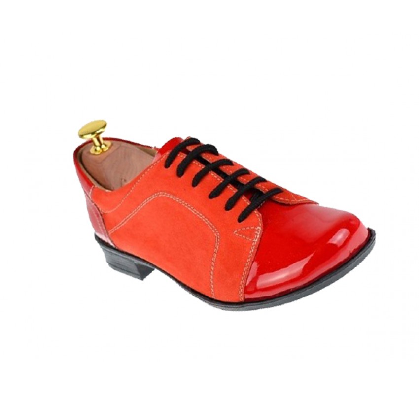 OFERTA  marimea 35, 36 - Pantofi dama, casual, din piele naturala - LP53RR