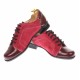 Oferta marimea 40 - Pantofi dama, casual, din piele naturala intorsa si lac, culoare visiniu - LP53VELV Oferta marimea 40 - Pantofi dama, casual, din piele naturala intorsa si lac, culoare visiniu - LP53VELV
