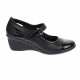 Oferta marimea 39 - Pantofi dama, casual, din piele naturala in combinatie cu piele lac, cu platforme de 5 cm - LP60NLAC Oferta marimea 39 - Pantofi dama, casual, din piele naturala in combinatie cu piele lac, cu platforme de 5 cm - LP60NLAC