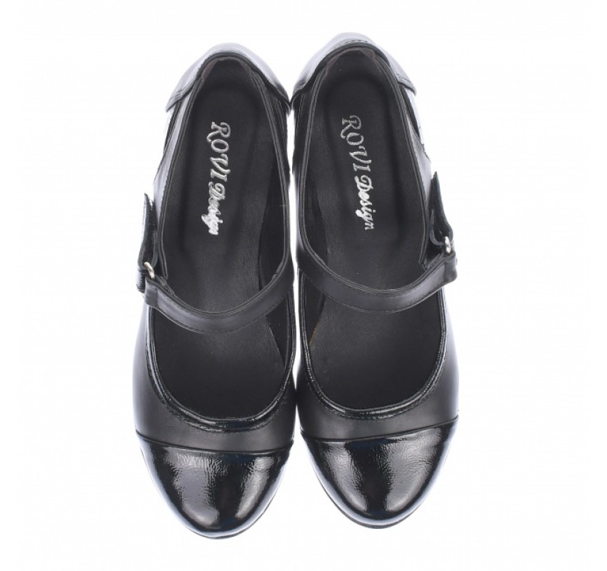 Oferta marimea 39 - Pantofi dama, casual, din piele naturala in combinatie cu piele lac, cu platforme de 5 cm - LP60NLAC Oferta marimea 39 - Pantofi dama, casual, din piele naturala in combinatie cu piele lac, cu platforme de 5 cm - LP60NLAC