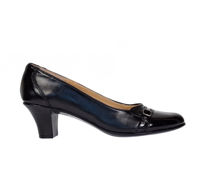 OFERTA  marimea  38 - Pantofi dama eleganti, piele naturala, toc de 5cm - LP7201N