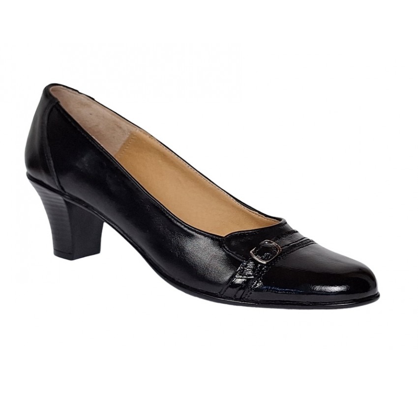 OFERTA  marimea  38 - Pantofi dama eleganti, piele naturala, toc de 5cm - LP7201N