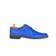 Oferta marimea 40 - Pantofi barbati casual - eleganti din piele naturala albastra  - LP80ALBASTRU
