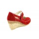 Oferta marimea 40 -  Pantofi dama, din piele naturala intoarsa, foarte comozi - LP9154RVEL