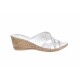 OFERTA! marimea 37, 38  -  Papuci dama de vara cu platforme de 5 cm, din piele naturala - LPAP5ABOX