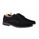 OFERTA marimea 44! Pantofi barbati casual din piele naturala, culoare neagra LPASN