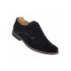OFERTA marimea 44! Pantofi barbati casual din piele naturala, culoare neagra LPASN