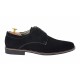 OFERTA marimea 44! Pantofi barbati casual din piele naturala, culoare neagra LPASN