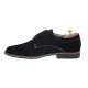 OFERTA marimea 44! Pantofi barbati casual din piele naturala, culoare neagra LPASN