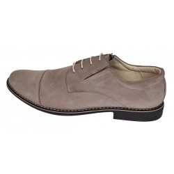 Pantofi barbati din piele naturala intoarsa - Model Bej Marimea 37,  42 LPAVELBEJ1