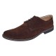 Oferta 42, 44 Pantofi barbati casual din piele naturala intoarsa maro brun LPAVELMARO