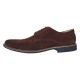 Oferta 42, 44 Pantofi barbati casual din piele naturala intoarsa maro brun LPAVELMARO