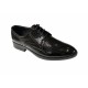 Pantofi barbati eleganti, din piele naturala, Negru LAC, CIUCALETI SHOES - LPB101LACG