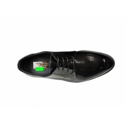 Marimea 44 Pantofi barbati eleganti, din piele naturala, Negru Lac LPB101LACG
