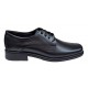 Reducere Pantofi barbati eleganti din piele naturala, Model Politie Pompieri Negru LPB2265N