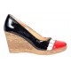 Oferta marimea 36, 37 - Pantofi dama piele naturala cu platforme de 7 cm -  LPTEARAN3