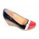 Oferta marimea 36, 37 - Pantofi dama piele naturala cu platforme de 7 cm -  LPTEARAN3